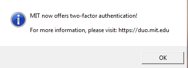 duo two factor authorization message