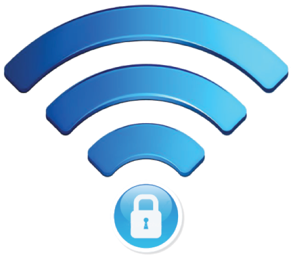 Secure wireless icon