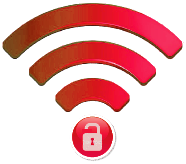 Insecure wireless icon