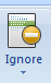 "Ignore icon'