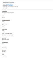 transaction details